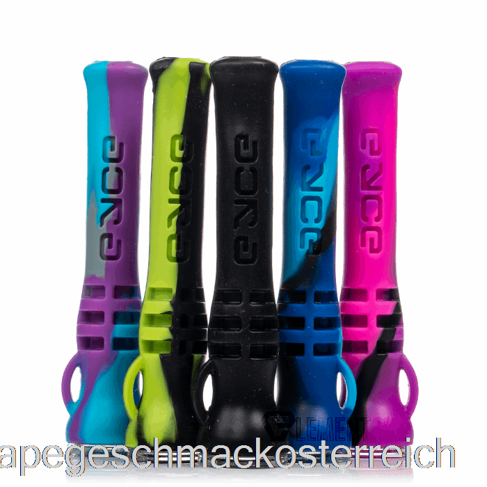 Eyce Shorty Silikon Chillum Deepblu (schwarz/blau) Vape-Geschmack